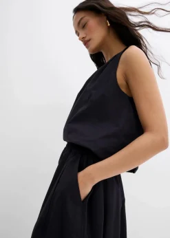 Damen bonprix Röcke|Zweiteiler & Sets|Midirock aus reiner Baumwolle