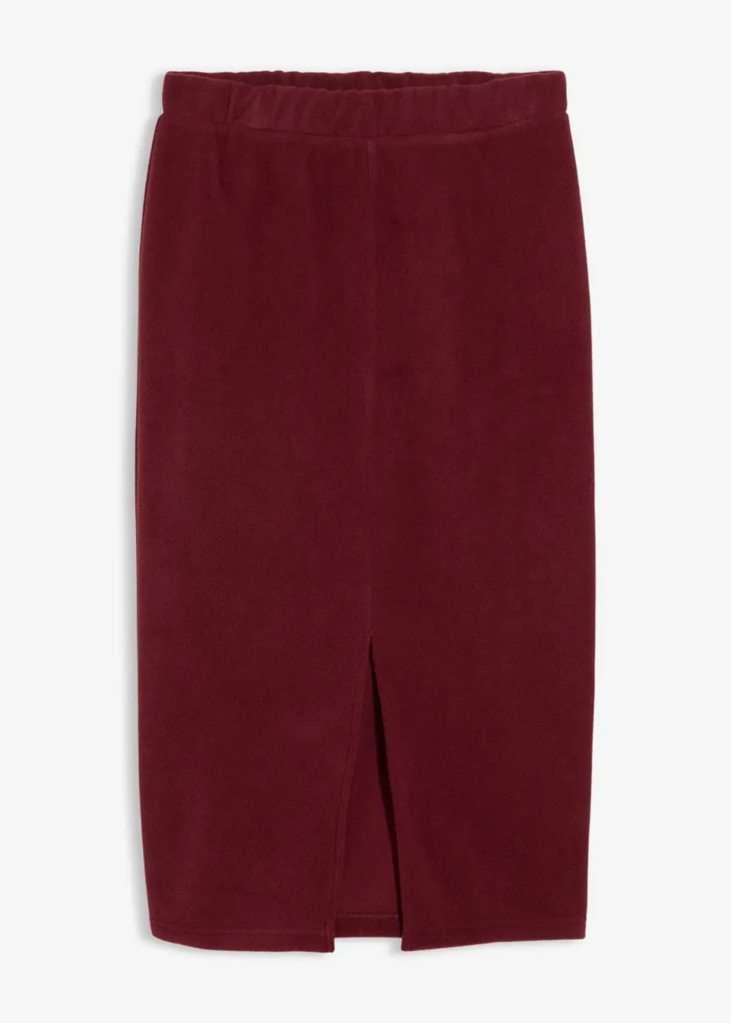 Damen bonprix Röcke|Zweiteiler & Sets|Midirock aus Polarfleece