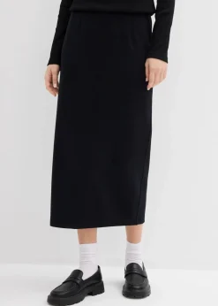 Damen bonprix Bekleidung·Sportbekleidung|Röcke|Midirock aus Scuba
