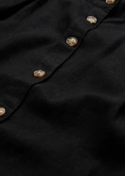 Outlet Midi-Rock mit Leinen Damen Bekleidung·Sportbekleidung|Röcke