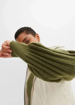 Damen bonprix Bekleidung·Umstandsmode|Bekleidung·Pullover & Strickjacken|Midi-Strickkleid
