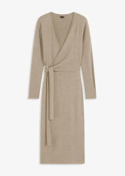 Clearance Midi-Strickkleid Damen Kleider|Strickmode