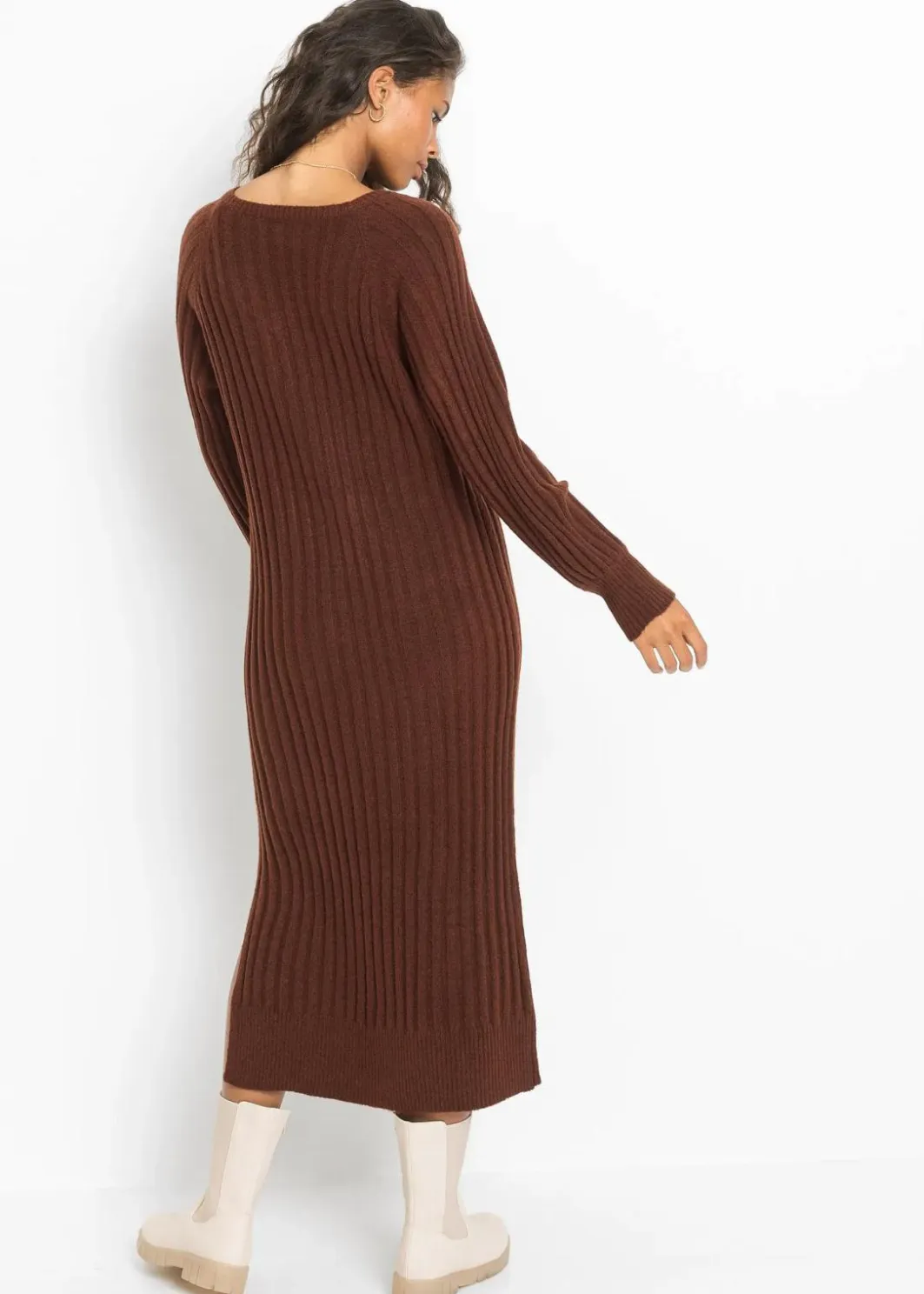 Midi-Strickkleid Damen Bekleidung·Umstandsmode|Bekleidung·Pullover & Strickjacken
