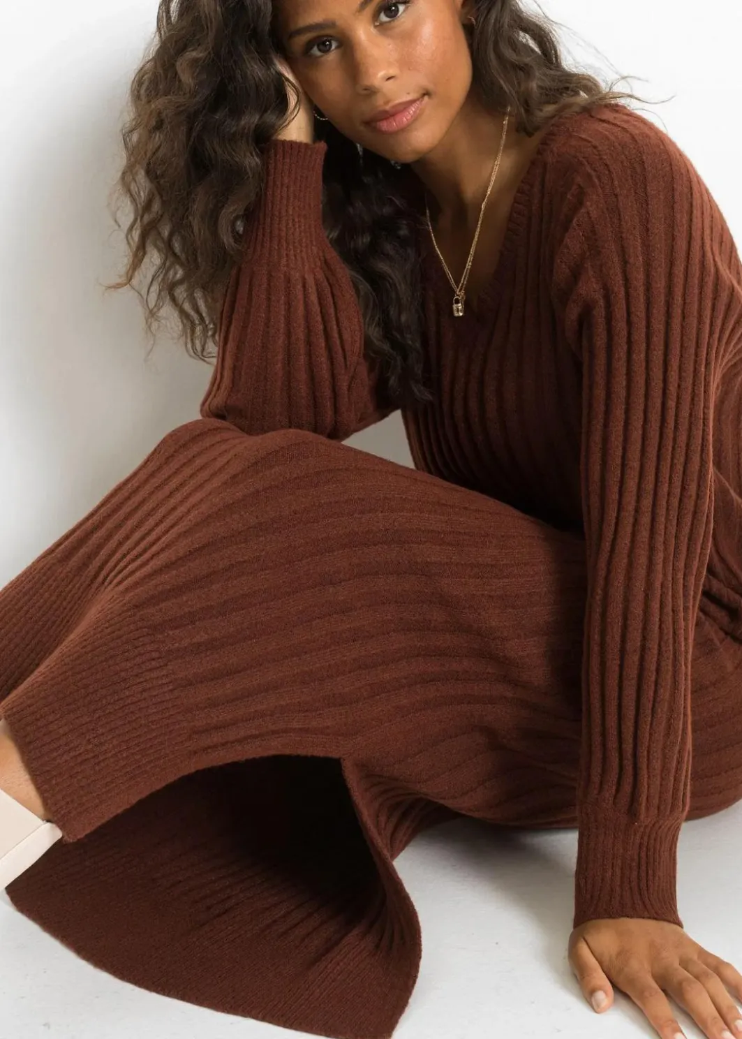 Midi-Strickkleid Damen Bekleidung·Umstandsmode|Bekleidung·Pullover & Strickjacken