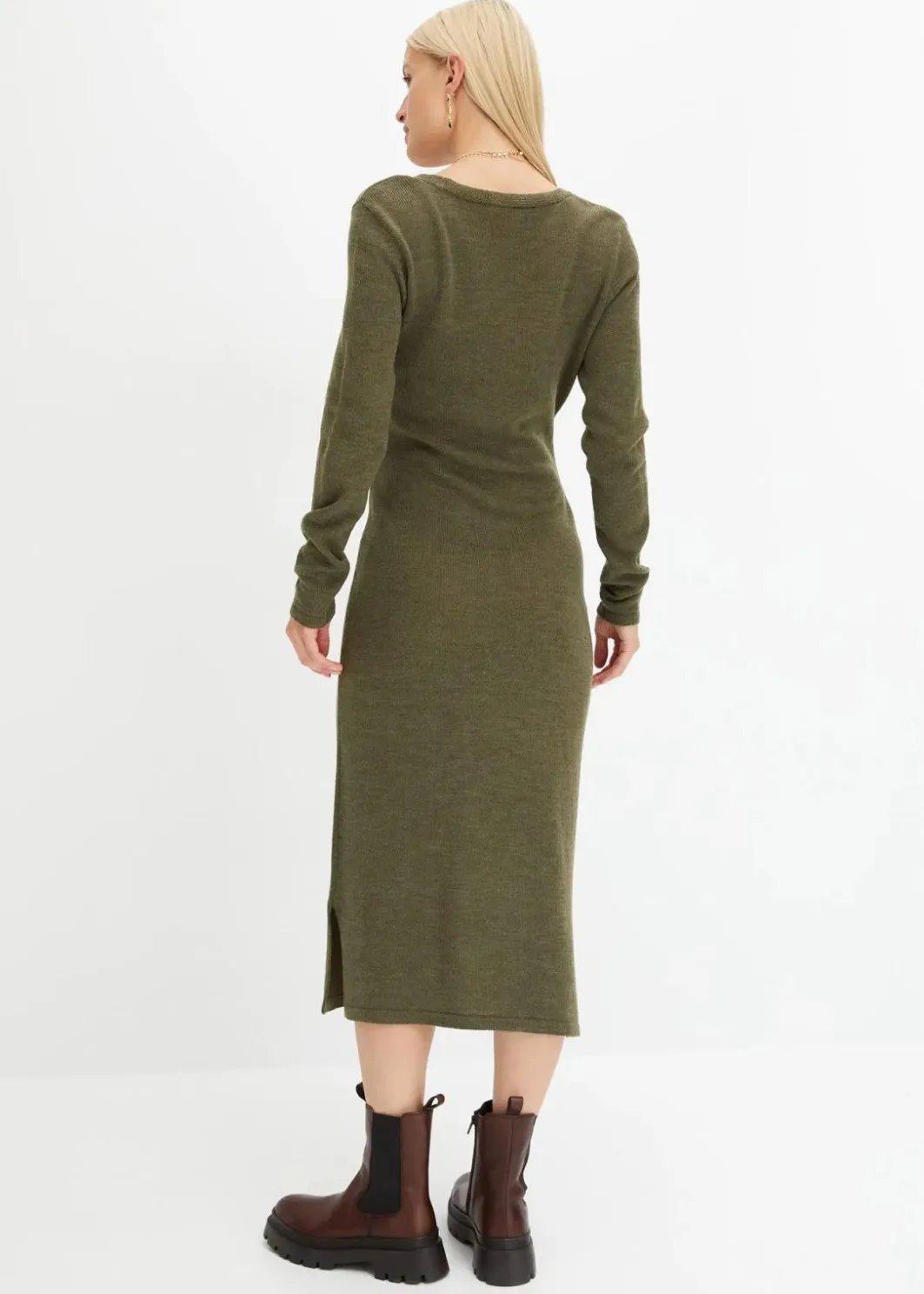 Midi-Strickkleid Damen Bekleidung·Umstandsmode|Bekleidung·Pullover & Strickjacken