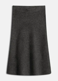 Midi-Strickrock Damen Bekleidung·Sportbekleidung|Röcke