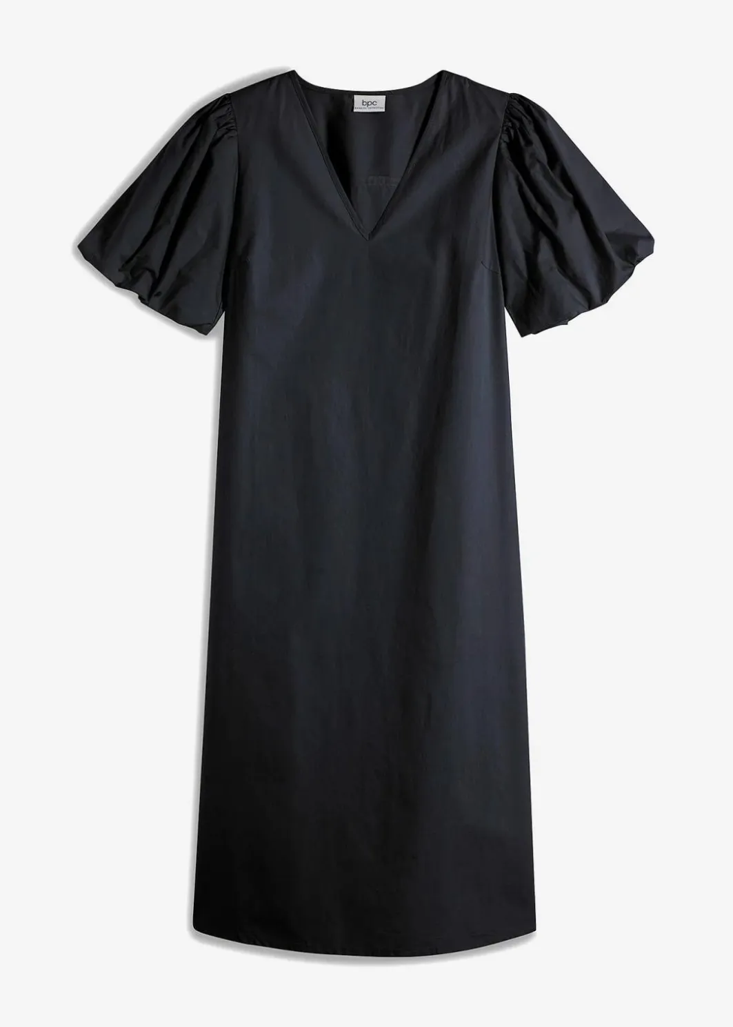 Online Midi-Web-Kleid aus Bio-Baumwolle Damen Bekleidung·Pullover & Strickjacken|Kleider