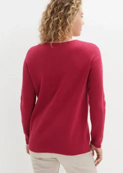 New Milano Rib Pullover mit Rundhals Damen Bekleidung·Umstandsmode|Bekleidung·Jeans