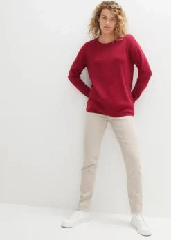 New Milano Rib Pullover mit Rundhals Damen Bekleidung·Umstandsmode|Bekleidung·Jeans