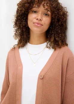 Damen bonprix Bekleidung·Umstandsmode|Strickmode|Milano Rib-Feinstrickjacke