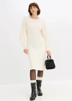 Damen bonprix Bekleidung·Umstandsmode|Bekleidung·Pullover & Strickjacken|Milano Strickkleid