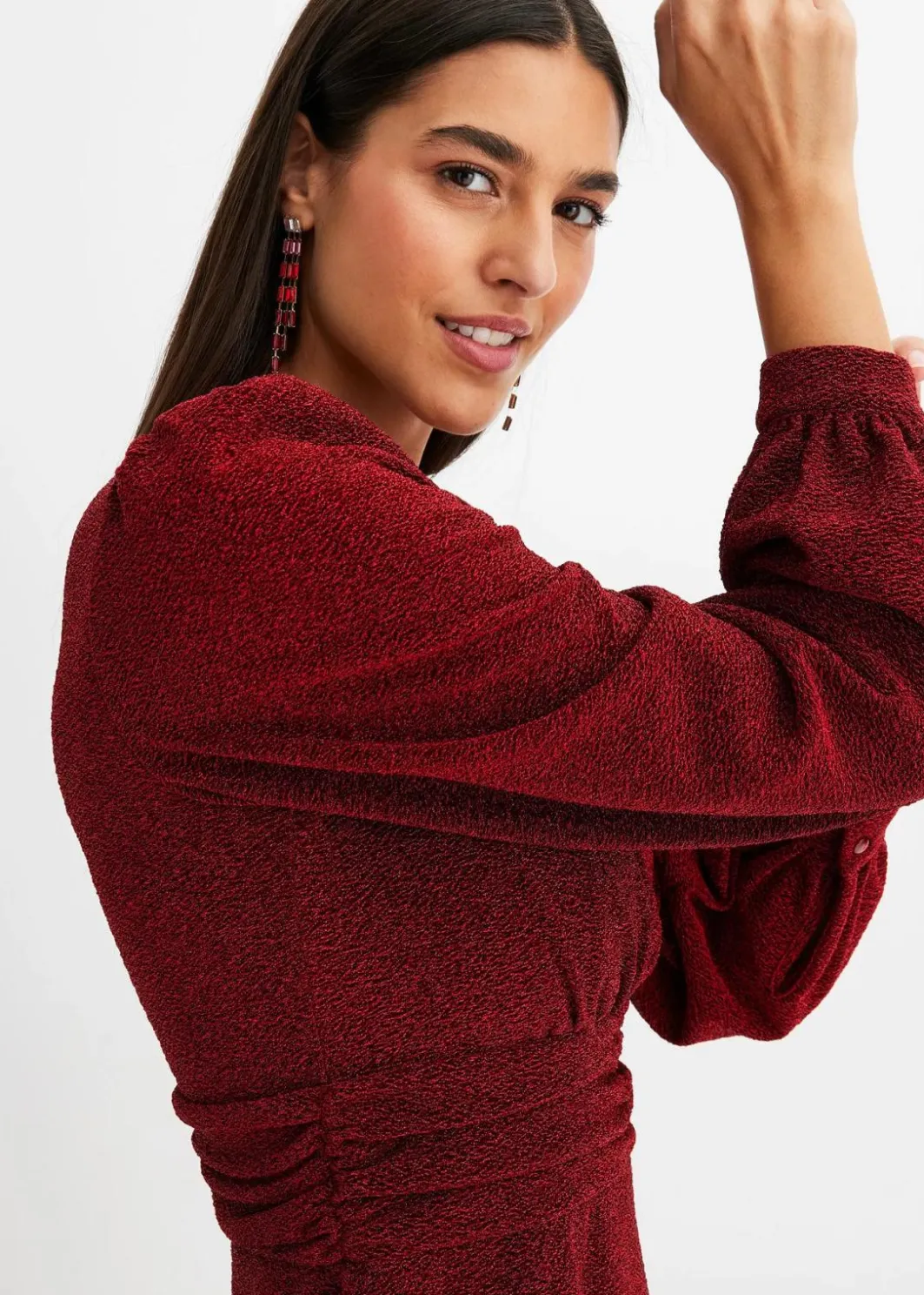 Damen bonprix Kleider|Bekleidung·Pullover & Strickjacken|Minikleid