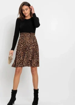 Clearance Minikleid Damen Kleider|Bekleidung·Pullover & Strickjacken