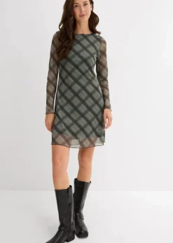 Best Minikleid aus feinem Mesh Damen Kleider