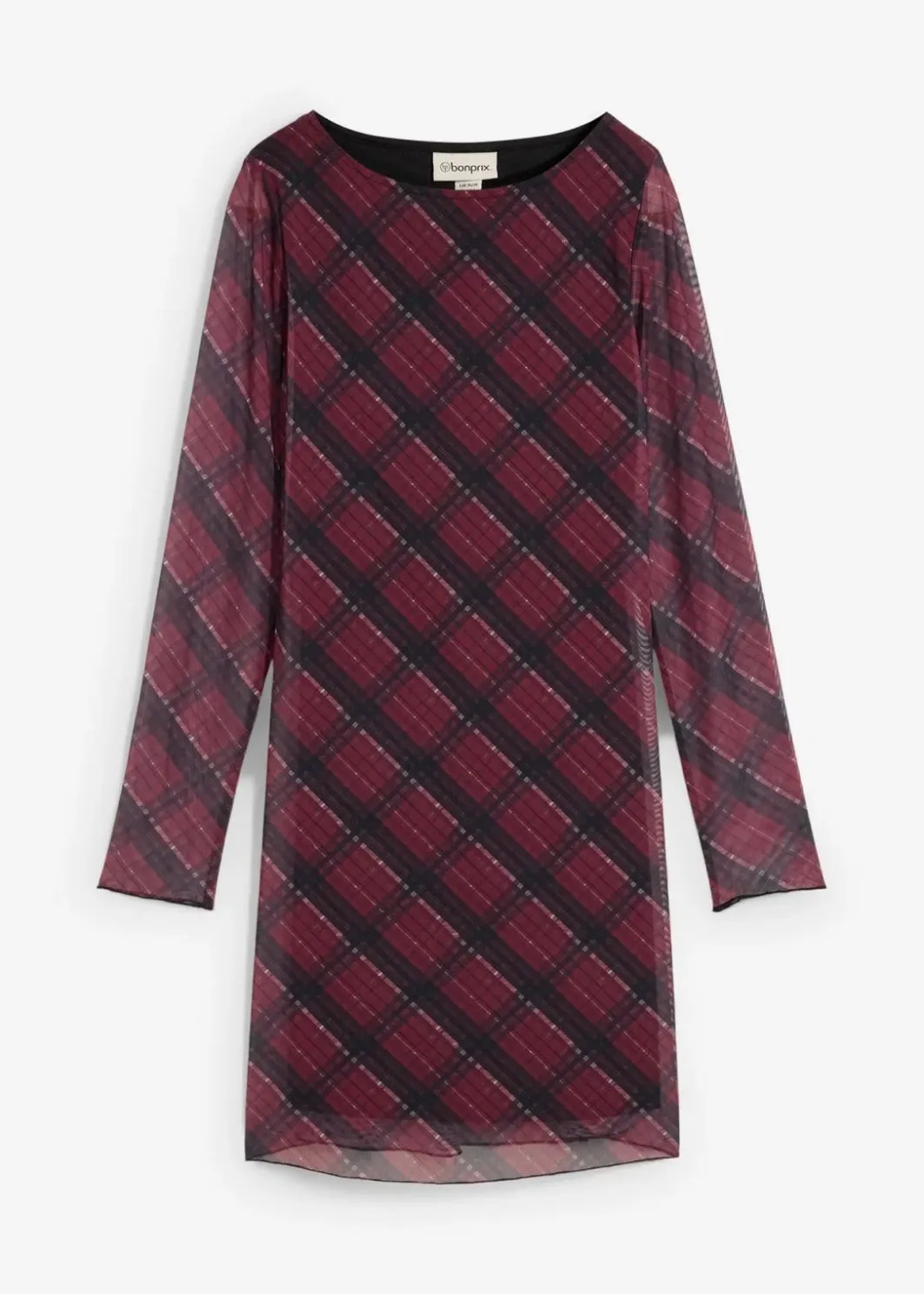 Best Minikleid aus feinem Mesh Damen Kleider