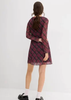 Best Minikleid aus feinem Mesh Damen Kleider