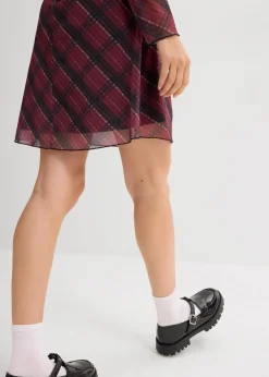 Best Minikleid aus feinem Mesh Damen Kleider