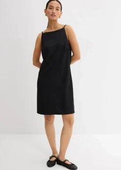 Best Minikleid aus fließendem Scuba Damen Kleider|Bekleidung·Pullover & Strickjacken