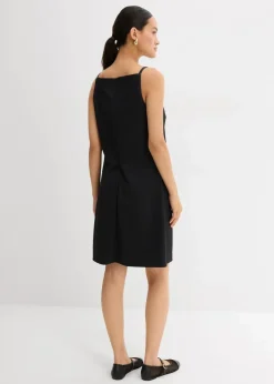 Best Minikleid aus fließendem Scuba Damen Kleider|Bekleidung·Pullover & Strickjacken