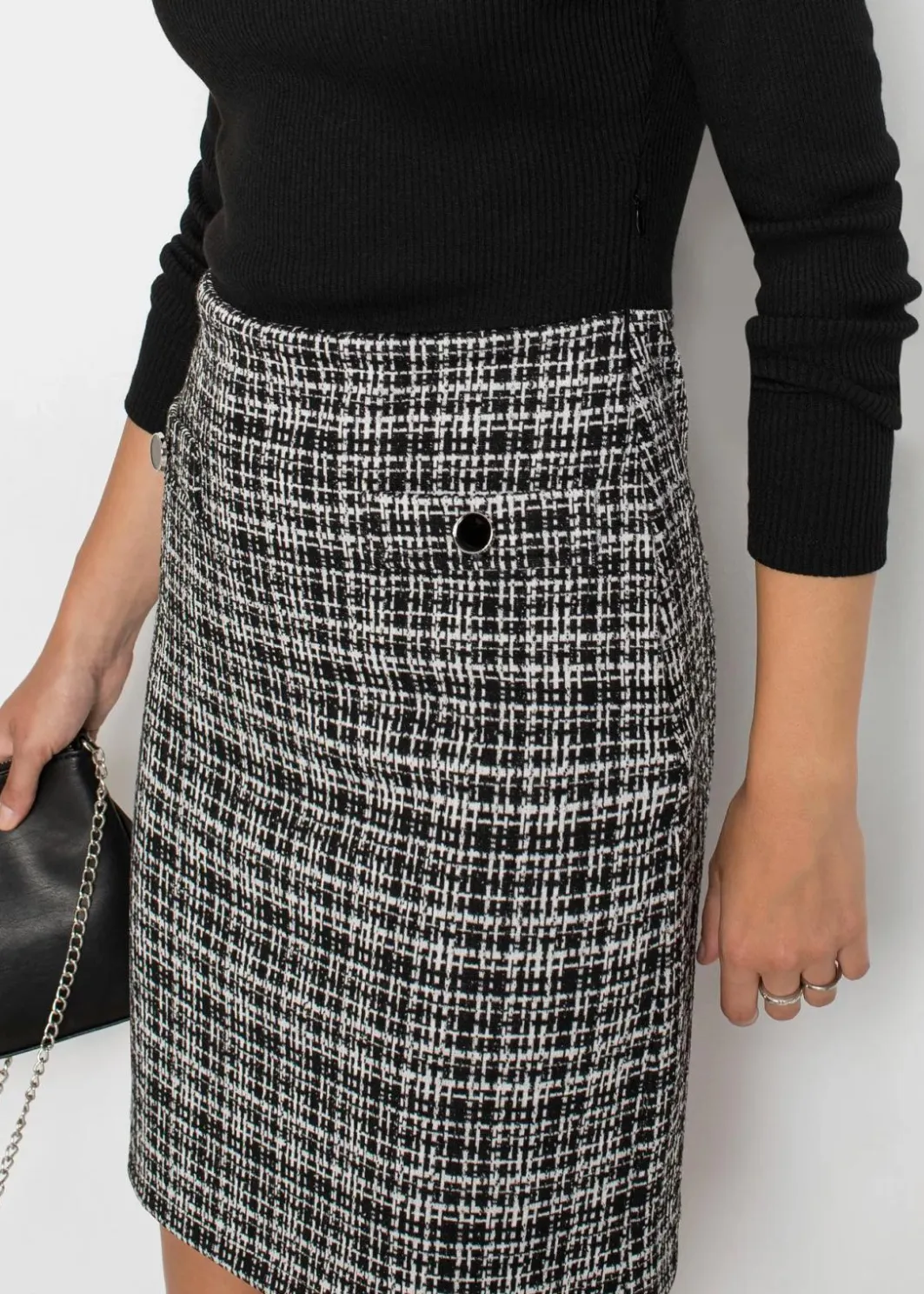 Hot Minikleid aus fließendem Viskose-Mix Damen Kleider|Bekleidung·Pullover & Strickjacken