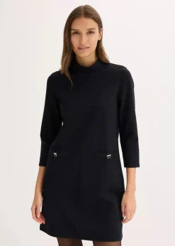 Damen bonprix Bekleidung·Pullover & Strickjacken|Kleider|Minikleid aus fließendem Viskose-Mix