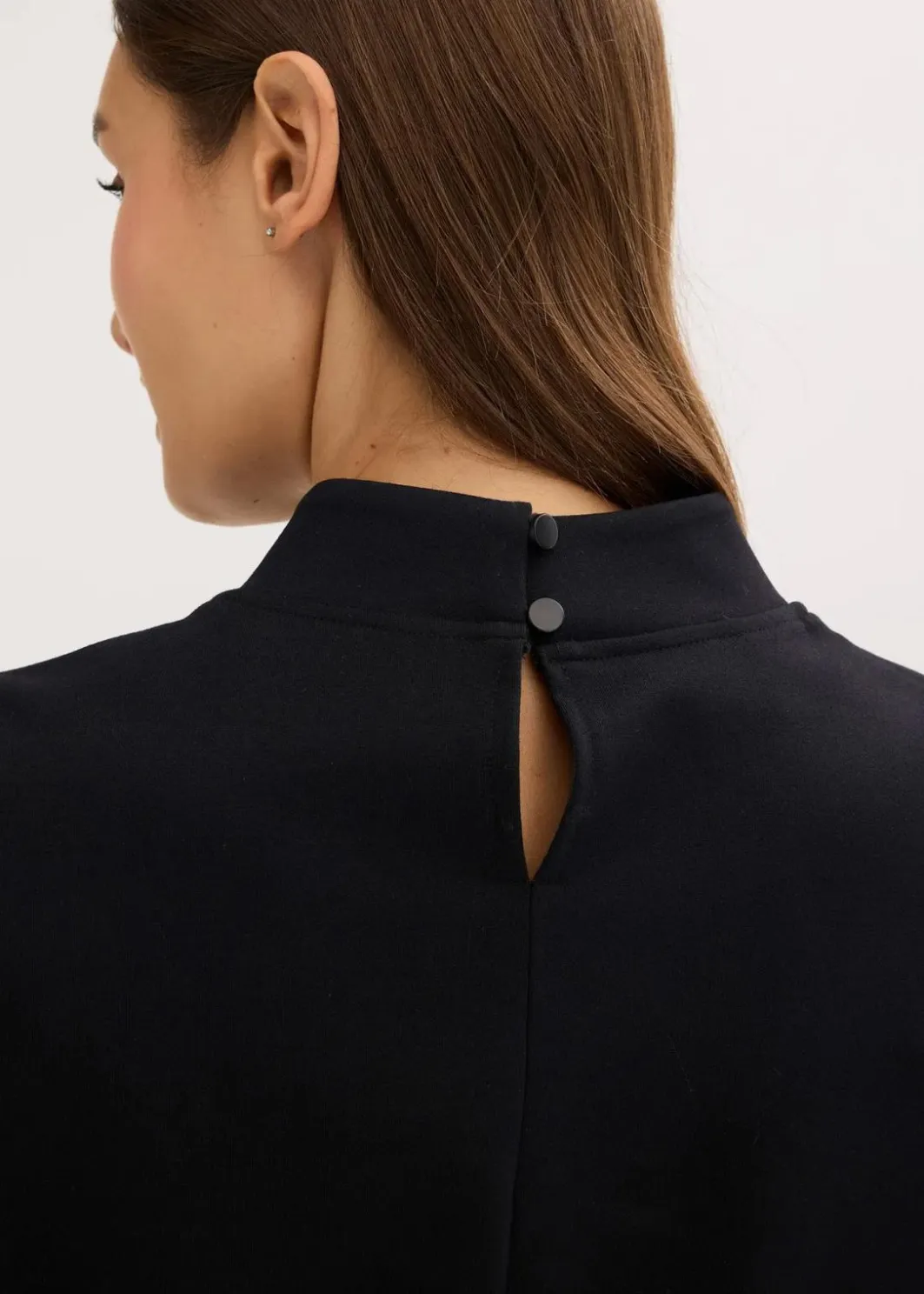 Damen bonprix Bekleidung·Pullover & Strickjacken|Kleider|Minikleid aus fließendem Viskose-Mix