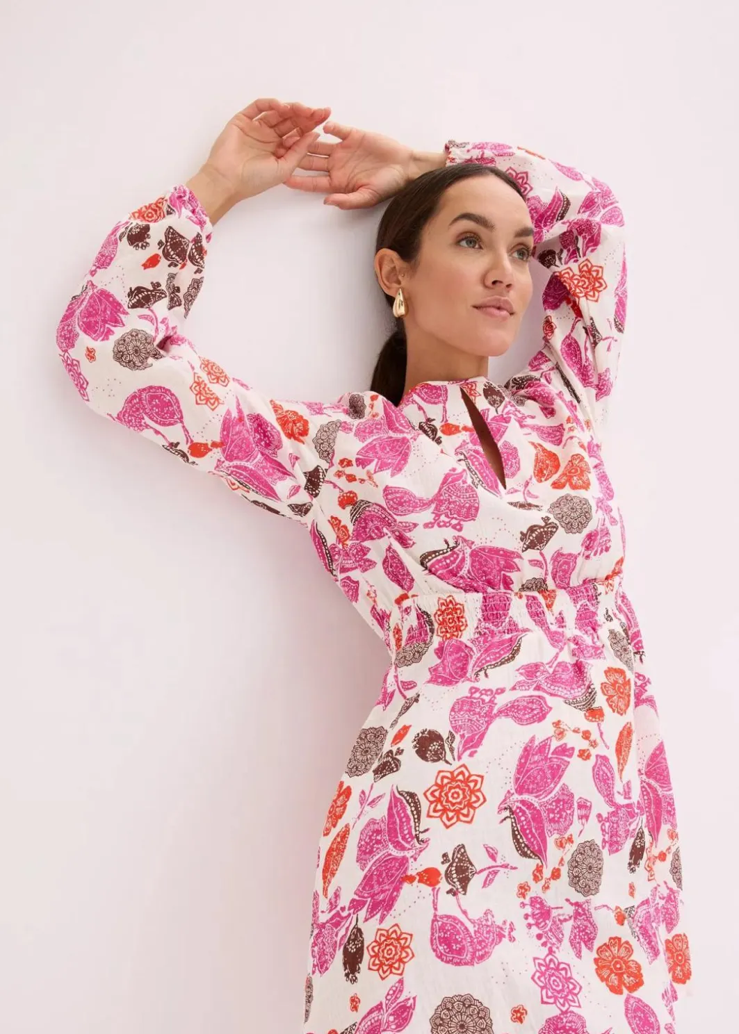 New Minikleid aus Musselin Damen Kleider