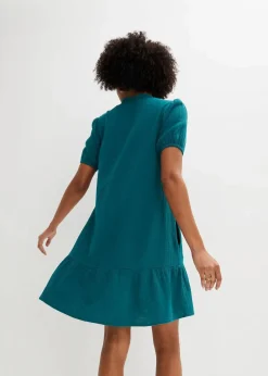New Minikleid aus Musselin Damen Kleider|Bekleidung·Pullover & Strickjacken
