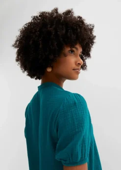 New Minikleid aus Musselin Damen Kleider|Bekleidung·Pullover & Strickjacken
