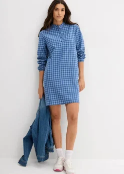 Damen bonprix Bekleidung·Pullover & Strickjacken|Kleider|Minikleid aus reiner Baumwolle