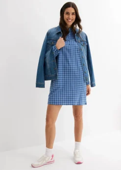 Damen bonprix Bekleidung·Pullover & Strickjacken|Kleider|Minikleid aus reiner Baumwolle
