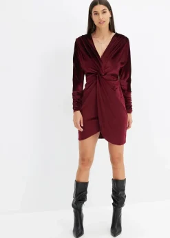 Clearance Minikleid aus softem Samt Damen Bekleidung·Pullover & Strickjacken|Kleider