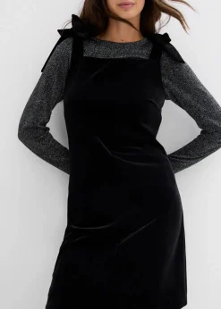 Sale Minikleid aus softem Samt Damen Kleider