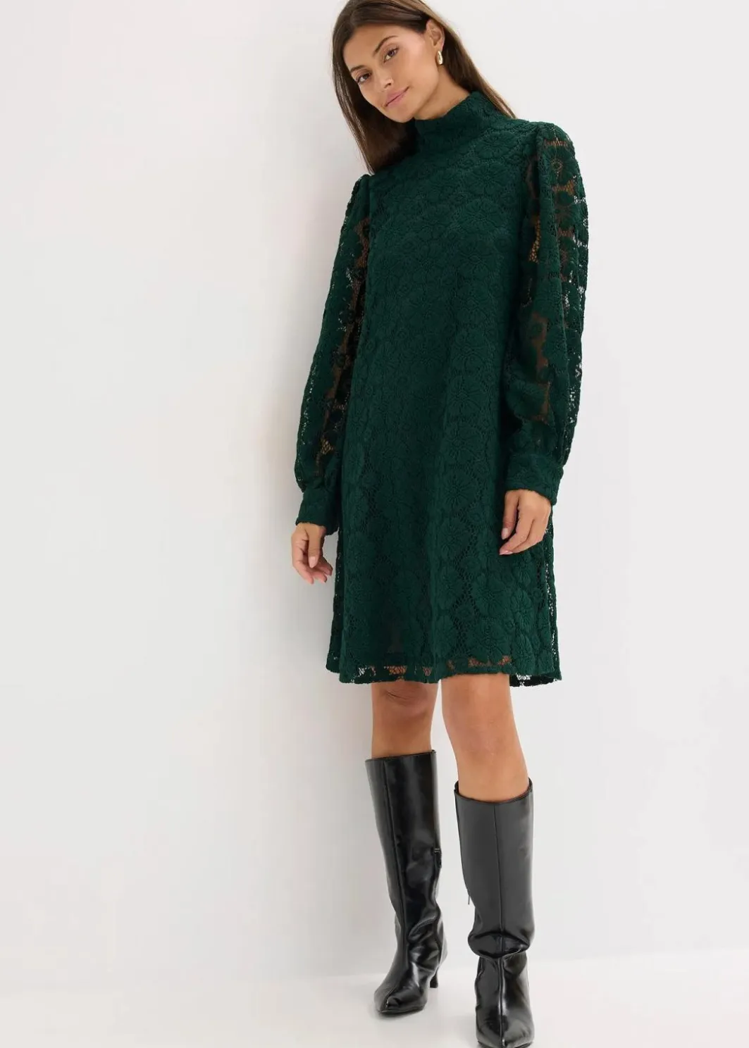 New Minikleid aus Spitze Damen Kleider|Bekleidung·Pullover & Strickjacken