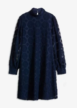 Damen bonprix Kleider|Bekleidung·Pullover & Strickjacken|Minikleid aus Spitze