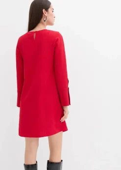 Online Minikleid aus strukturiertem Material Damen Kleider