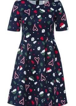 Sale Minikleid in A-Linie Damen Bekleidung·Pullover & Strickjacken|Kleider