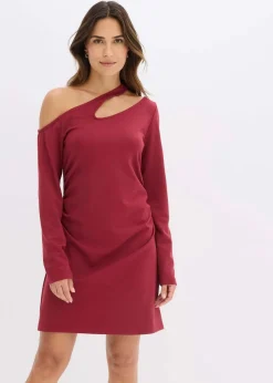 Outlet Minikleid mit Cut-Outs Damen Kleider|Bekleidung·Pullover & Strickjacken