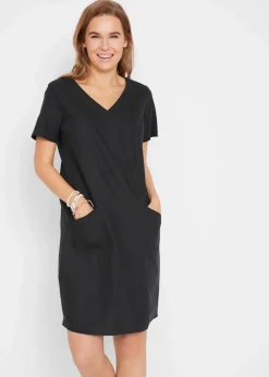 Best Minikleid mit Leinen Damen Nachhaltigere Materialien|Kleider