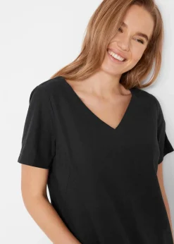 Best Minikleid mit Leinen Damen Nachhaltigere Materialien|Kleider