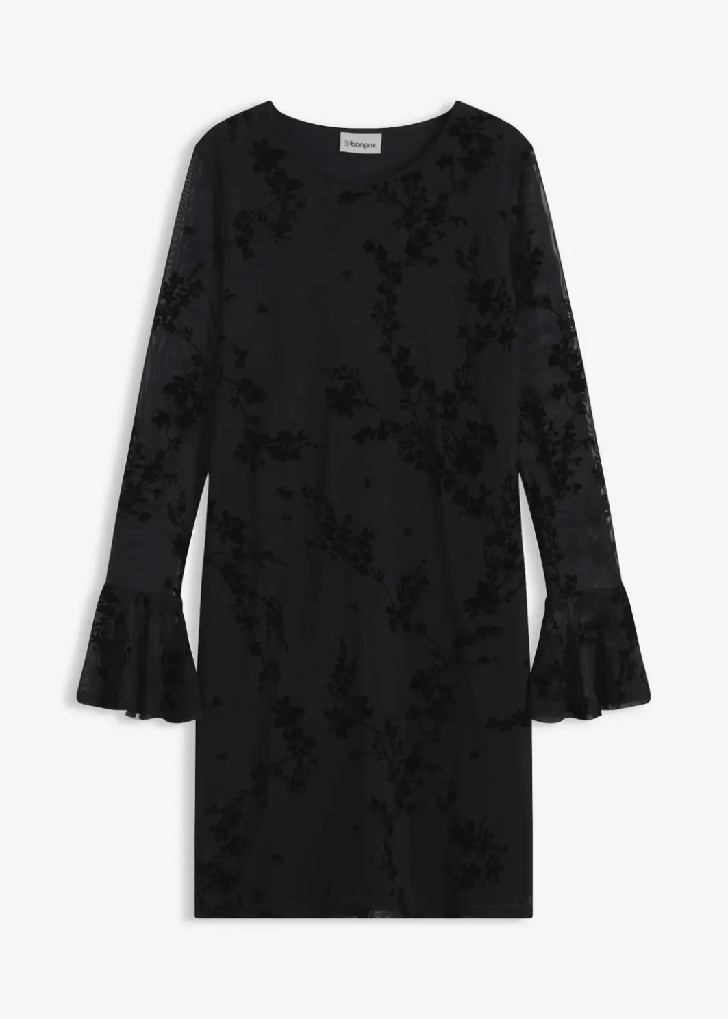 Outlet Minikleid mit Mesh Damen Bekleidung·Pullover & Strickjacken|Kleider