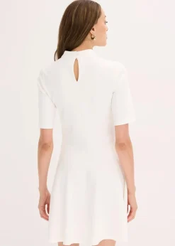 Sale Minikleid mit Nieten Damen Bekleidung·Pullover & Strickjacken|Kleider