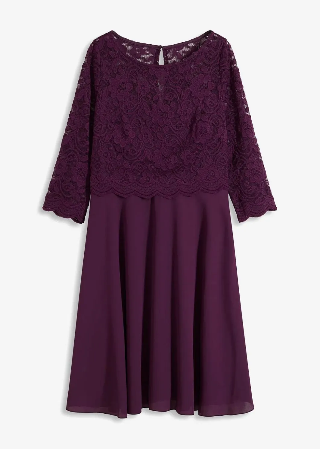 Sale Minikleid mit Spitze Damen Festliche Mode|Kleider