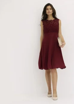 Minikleid mit Spitze Damen Kleider|Festliche Mode