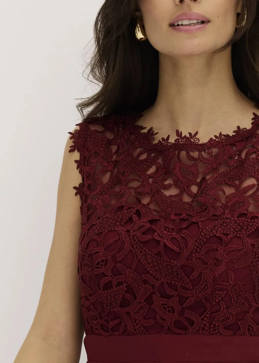 Minikleid mit Spitze Damen Kleider|Festliche Mode