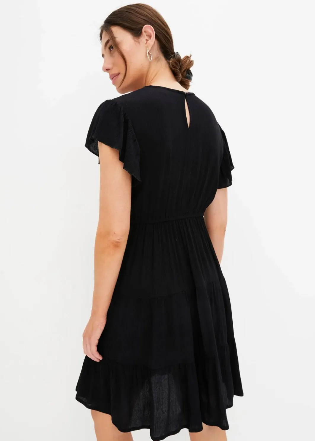 Damen bonprix Bekleidung·Pullover & Strickjacken|Kleider|Minikleid mit Stickerei