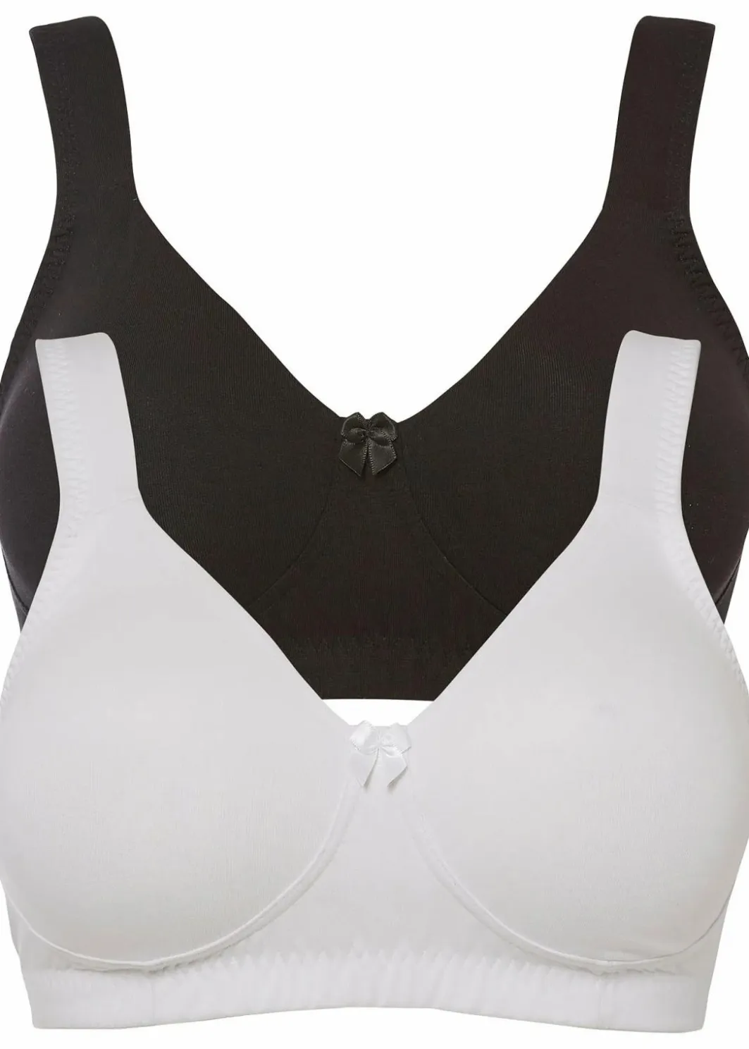 Discount Minimizer T-Shirt BH ohne Bügel mit Bio-Baumwolle (2er Pack) Damen Wäsche·Basics|Wäsche·Baumwollunterwäsche
