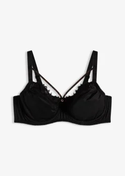 Outlet Minimizer-BH mit abnehmbaren dekorativen Glitzerstraps Damen Wäsche·Große Cups D-H|Wäsche·Bhs