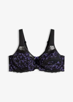 Minimizer-BH mit gepolsterten Tägern und zarter Spitze Damen Wäsche·Dessous|Wäsche·Große Cups D-H