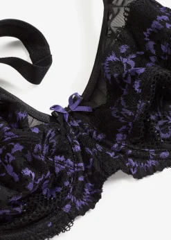 Minimizer-BH mit gepolsterten Tägern und zarter Spitze Damen Wäsche·Dessous|Wäsche·Große Cups D-H